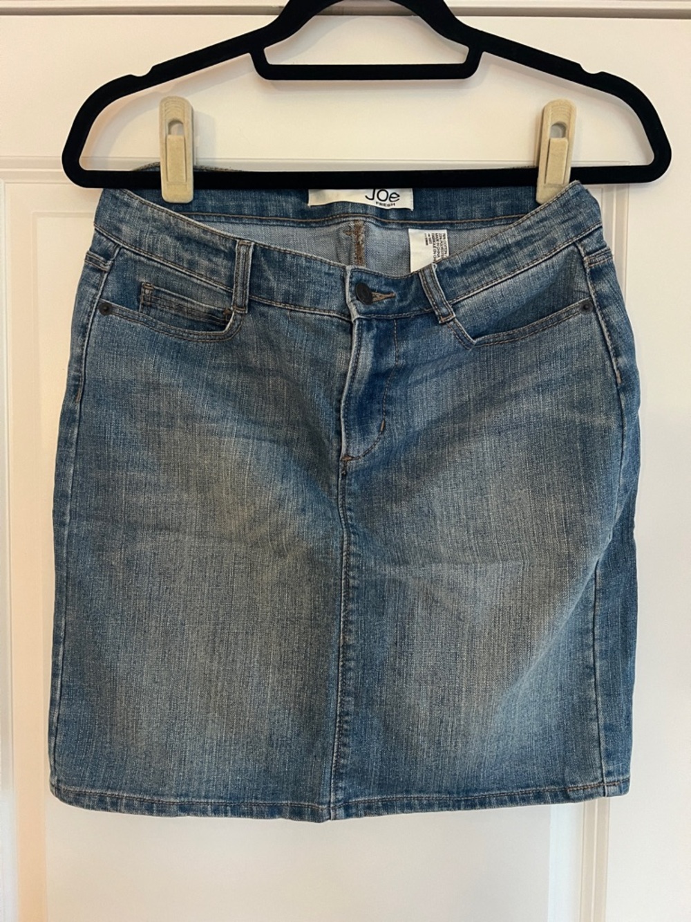 Joe's Jeans Medium Wash Denim Mini Skirt